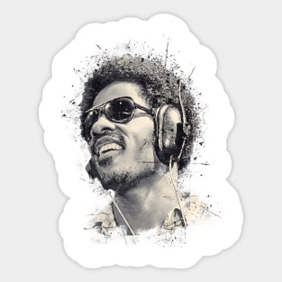 Stevie Wonder Sticker